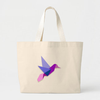 Grand Tote Bag Colibri d'origami