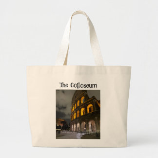 Grand Tote Bag Colisée Rome Italie - Terre architecturale vintage