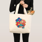 Grand Tote Bag Collage de ClumpBubble (Devant (produit))