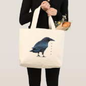 Grand Tote Bag Collection Black Raven III (Devant (produit))