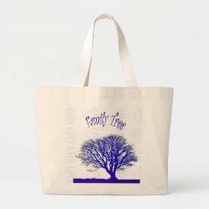 Grand Tote Bag Collection d'arbre généalogique
