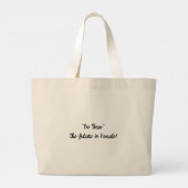 Grand Tote Bag Collection de capsules d'histoire féminine "Be See (Dos)