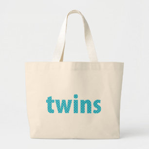 Grand Tote Bag COLLECTION DES WINS - garçons {aqua}