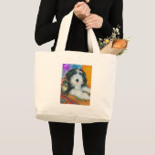 Grand Tote Bag Colley barbu (Devant (produit))