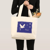 Grand Tote Bag colombe de paix (Devant (produit))