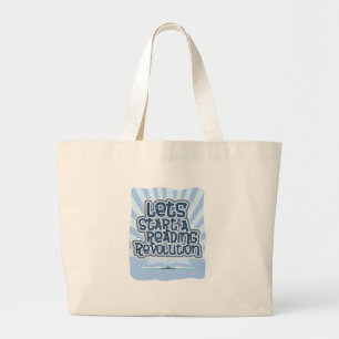 Grand Tote Bag Commencer Une Révolution De Lecture Conception De 