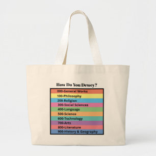 Grand Tote Bag Comment Dewey ?
