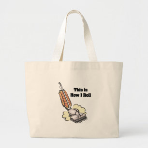 Grand Tote Bag Comment je roule (aspirateur)