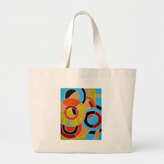 Grand Tote Bag Composition #22 par Michael Moffa (Devant)