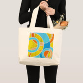 Grand Tote Bag Composition #23 par Michael Moffa (Devant (produit))