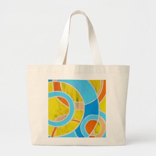 Grand Tote Bag Composition #23 par Michael Moffa (Devant)