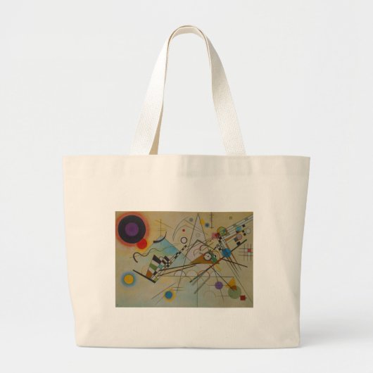 Grand Tote Bag Composition Kandinsky VIII (Devant)