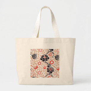 Grand Tote Bag Conception d'art botanique de William Morris Graft