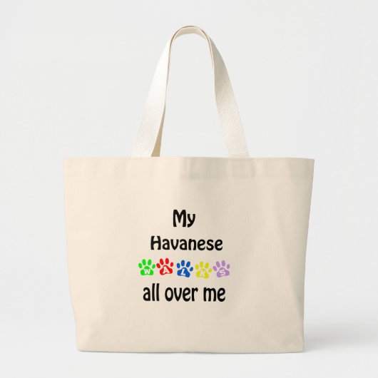 Grand Tote Bag Conception de marches Havanais (Devant)