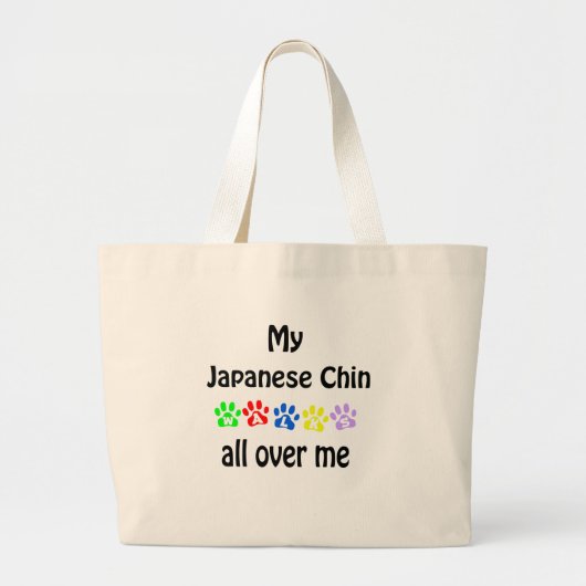 Grand Tote Bag Conception de marches japonaises (Devant)