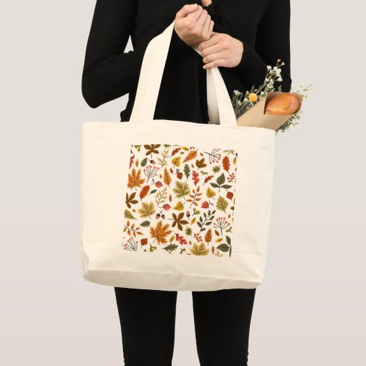 Grand Tote Bag Conception de motifs (Devant (produit))