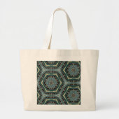 Grand Tote Bag Conception de motifs (Devant)