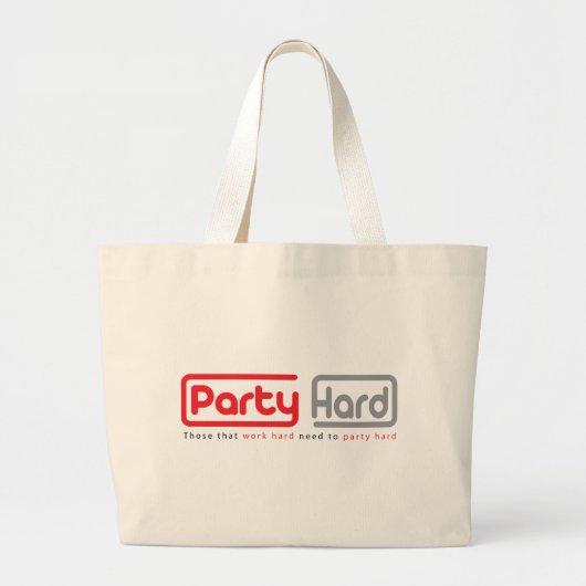 Grand Tote Bag conception dure de partie (Devant)
