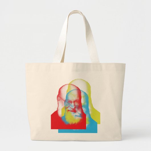 Grand Tote Bag [CONCEPTION OFFICIELLE de Terry Riley] Arc-en-ciel (Devant)