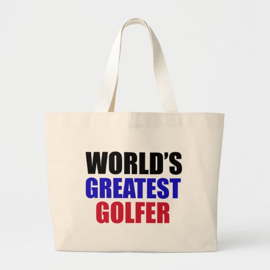 Grand Tote Bag conceptions de golf (Devant)