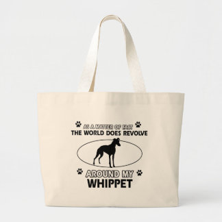 Grand Tote Bag Conceptions drôles de whippet