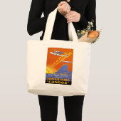 Grand Tote Bag Condor ~ Service aérien brésilien (Devant (produit))