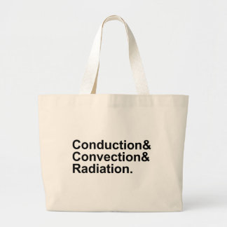 Grand Tote Bag Conduction Convection Rayonnement | Transfert de c