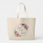 Grand Tote Bag Confiance Dans Le Seigneur (Dos)