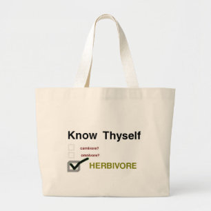 Grand Tote Bag Connaissez Thyself Fourre-tout