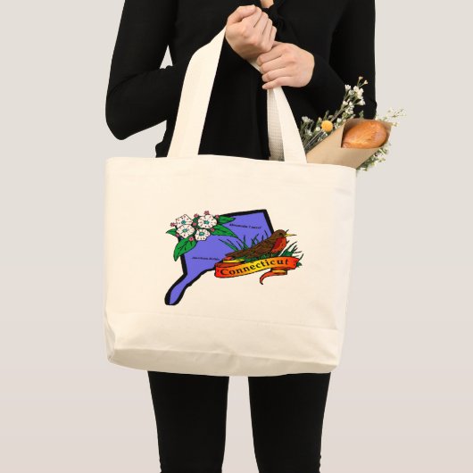 Grand Tote Bag Connecticut (Devant (produit))