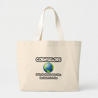 Grand Tote Bag Conseillers...Faire du monde un endroit meilleur