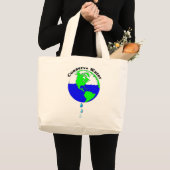 Grand Tote Bag Conserver l'eau (Devant (produit))