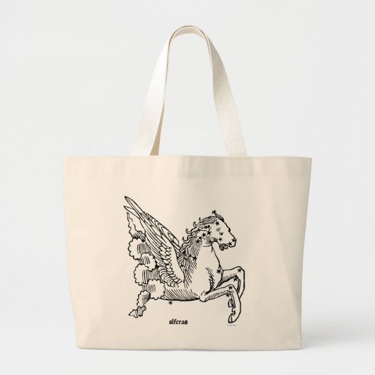 Grand Tote Bag Constellation : Pegasus (Devant)