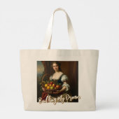 Grand Tote Bag Construire mon rêve (Dos)