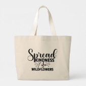 Grand Tote Bag Convivialité à diffusion moderne (Dos)