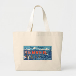 Grand Tote Bag Cool Colorful Denver