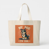 Grand Tote Bag Cool Dog Energy (Dos)