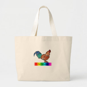 Grand Tote Bag Coq de DeColores