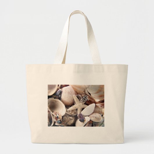 Grand Tote Bag Coquilles de mer (Devant)