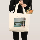 Grand Tote Bag Coral Bay St John USVI (Devant (produit))