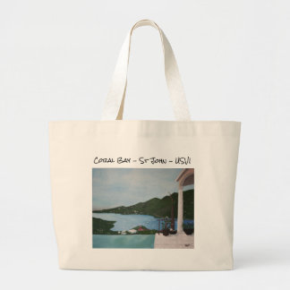 Grand Tote Bag Coral Bay St John USVI