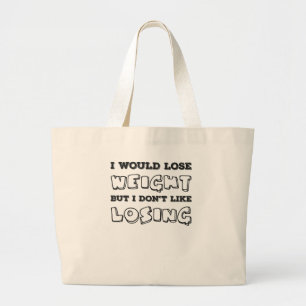 Grand Tote Bag Corps Sarcastique Humour Les Femmes Aiment Manger