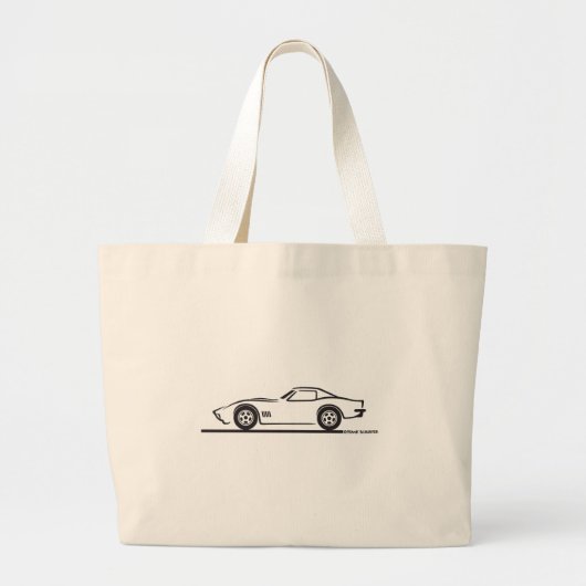 Grand Tote Bag Corvette 1970-1972 (Devant)