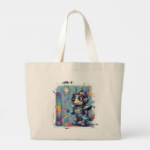 Grand Tote Bag Cosmic Pup Ranger - Tote (Dos)