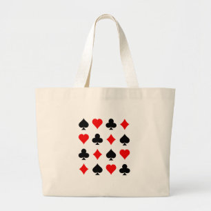 Grand Tote Bag Costumes de carte de nerf de boeuf/tisonnier : Art