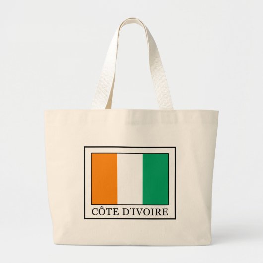 Grand Tote Bag Côte d'Ivoire (Devant)