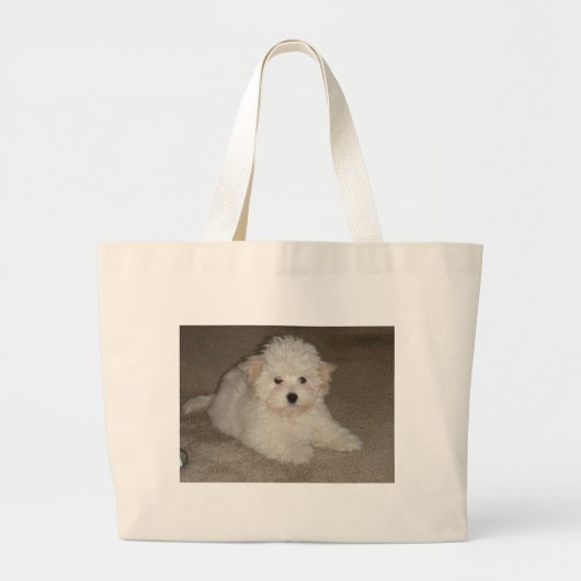 Grand Tote Bag Coton_de_Tulear_puppy.png (Devant)