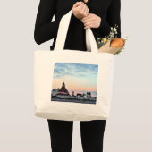 Grand Tote Bag Coucher du soleil de Del Coronado (Devant (produit))
