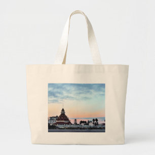 Grand Tote Bag Coucher du soleil de Del Coronado