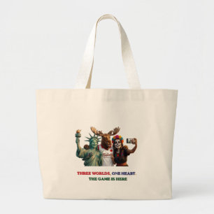Grand Tote Bag Coupe du Monde 2026 Unis : États-Unis, Canada, Mex